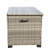 Patio Box - Grey. 148 Capacity. Lid With Pp Board. Inner Bag. Handles For Mobility. Pe & Steel. Assembly Required Grey Storage Unit 148 Gallon Enhanced Durability. Interior. Easy Movement. And