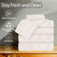  Ensemble de serviettes en coton 8 pièces Smart Quick-Dry Zero Twist-869992011