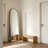 A 59.1 X 16 Inch Gold-Plated Arched Floor Mirror, Featuring A Full-Body Design, Exuding Understated Luxury And Complementing Any Home Décor.-702964987