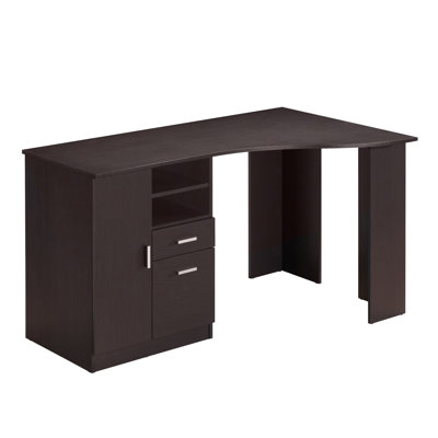 Bureau avec rangement classique Techni Mobile