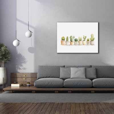 «Cacti In Ceramique» par Svetlana Aleynikova, art mural sur toile