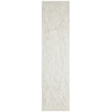 Hand Knotted Wool Area Rug in White/Cream