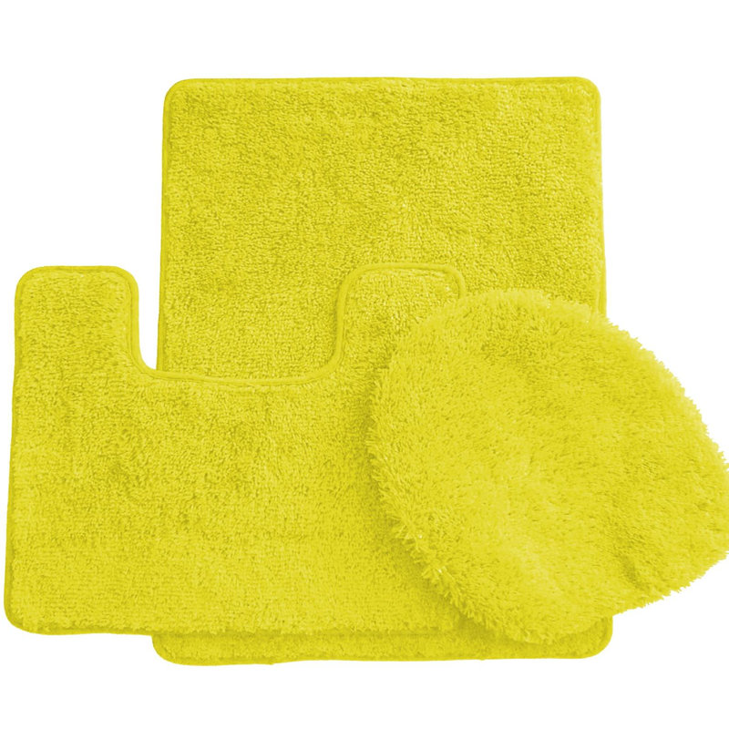 Ensemble de tapis de bain Mckeel, Jaune