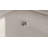 DreamLine SlimLine 36 inch D x 36 inch W x 2 3/4 inch H Single Threshold Biscuit Alcove Shower Base with 2 inch Polished Nickel Center Round Drain-118321667