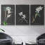 Indigo Botany Study IV, ensemble de 3 toiles encadrées-97792319-97792320