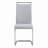 Modern 7-Piece Dining Set with Faux Leather Chairs and Rectangle Tempered Glass Table-1083993055