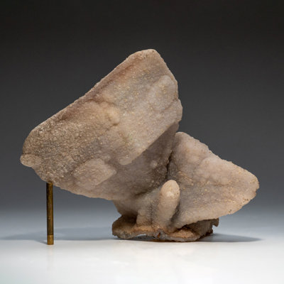 Calcédoine pseudomorph d'après calcite d'Aurangabad, Maharashtra, Inde