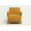 Chaise d'appoint rembourrée à quatre pieds-130065550