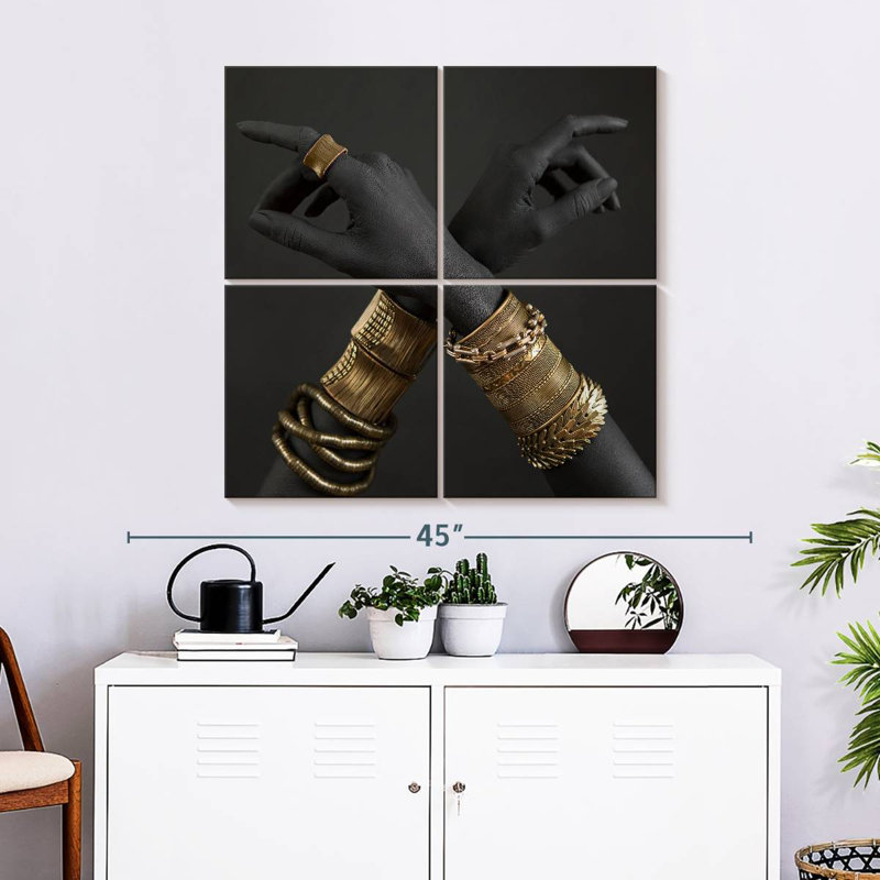 Shuttleworth Chic Hands, 32" H x 32" W