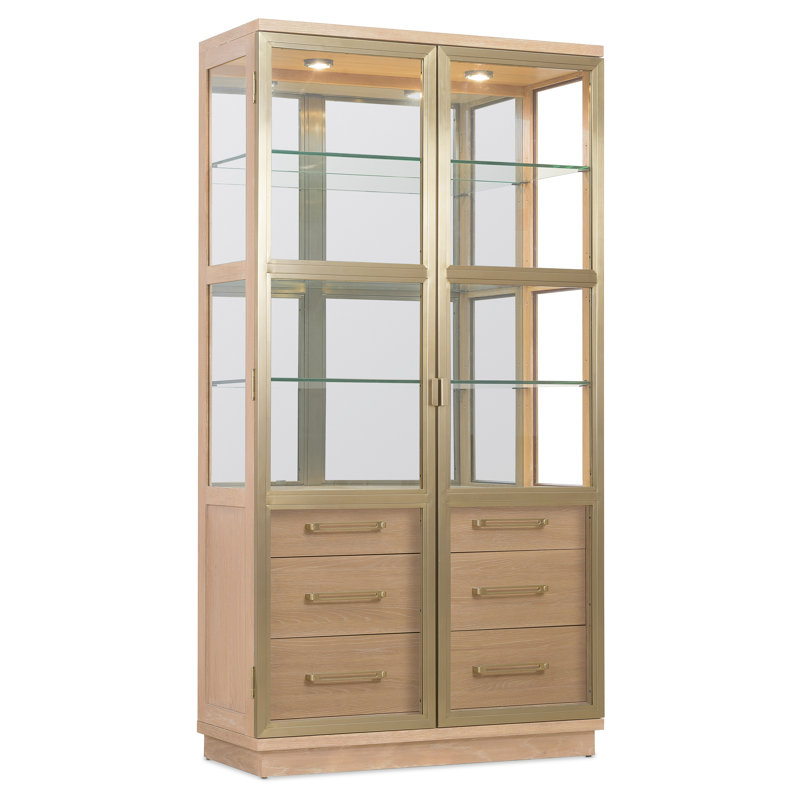 Banyon Bay Lighted Display Cabinet