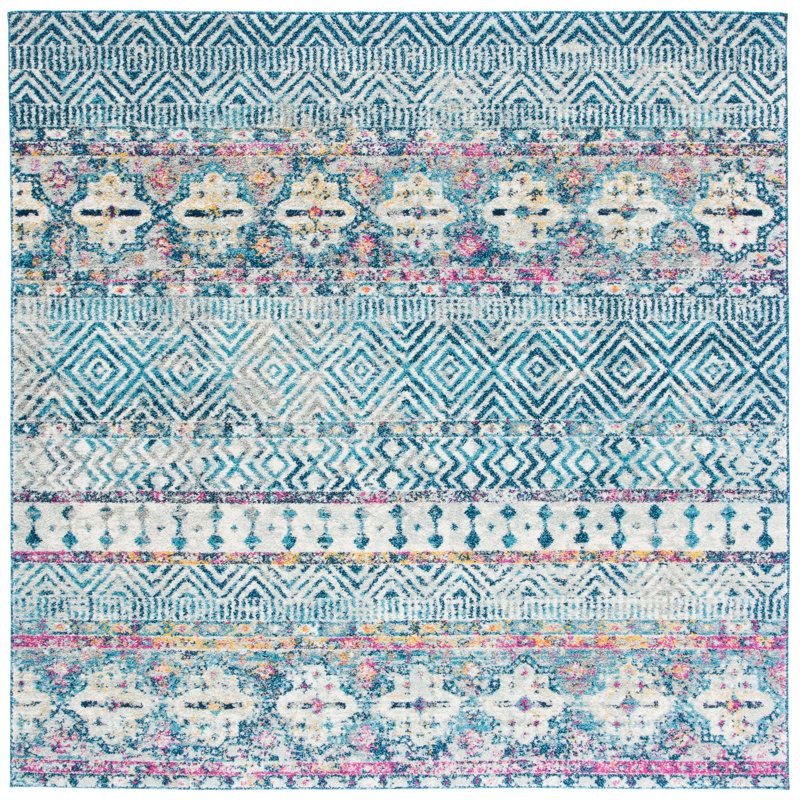 Tapis Heriberto 700 Performance Southwestern, Carré 5 pi 3 po