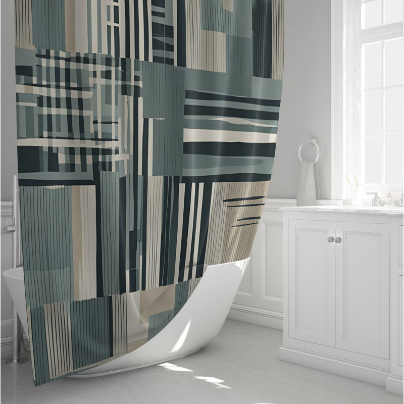 Rideau de douche Giove, H 72 po x l 70 po