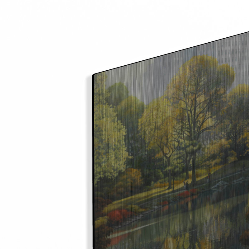 «Reflection Of The Park» par John Zaccheo, H 16 po x l 12 po