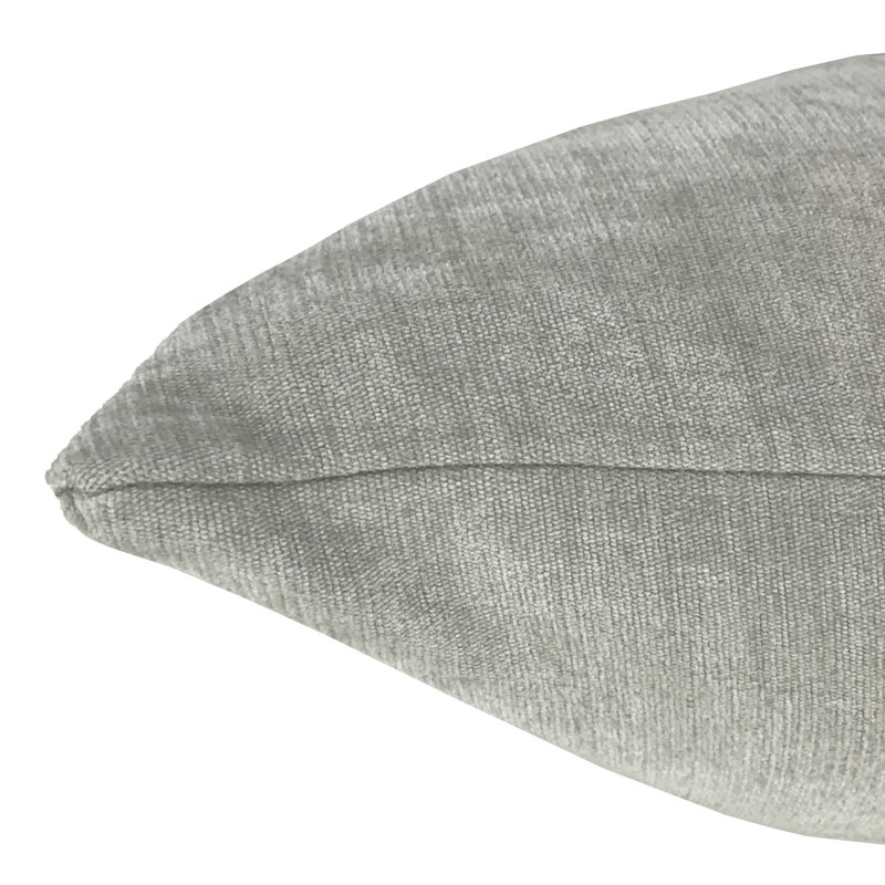 Vargas Lumbar Pillow Cover & Insert, Silver