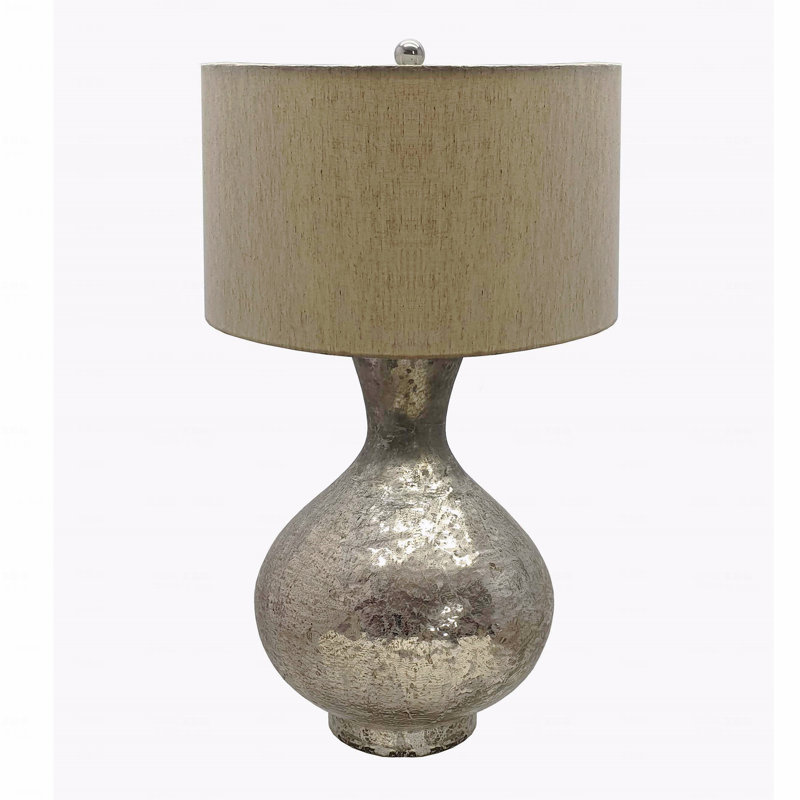 Lampe de table en verre