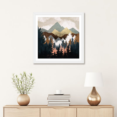 Vue de la forêt - impression