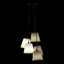 Fango 5 - Light Beige/Brown Cluster Pendant