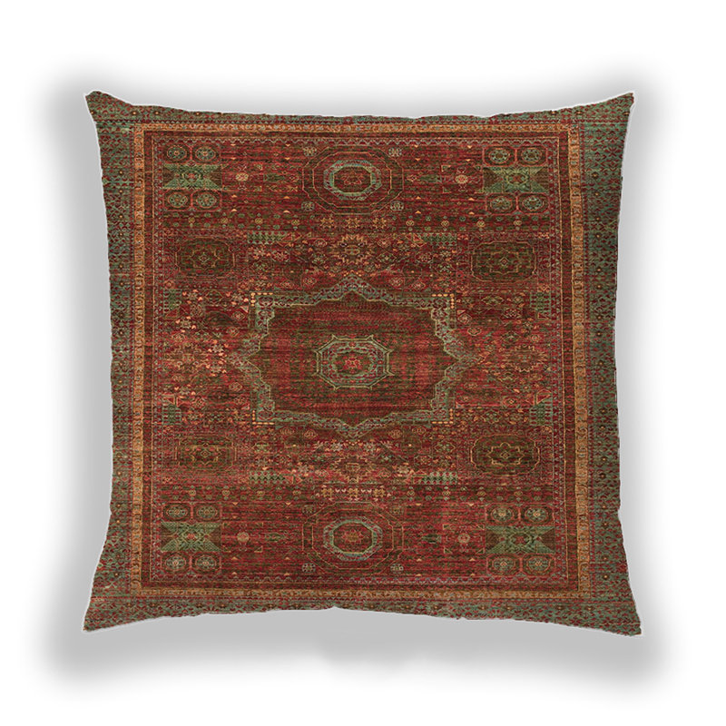 Coussin Abstract 1637, Microsuède