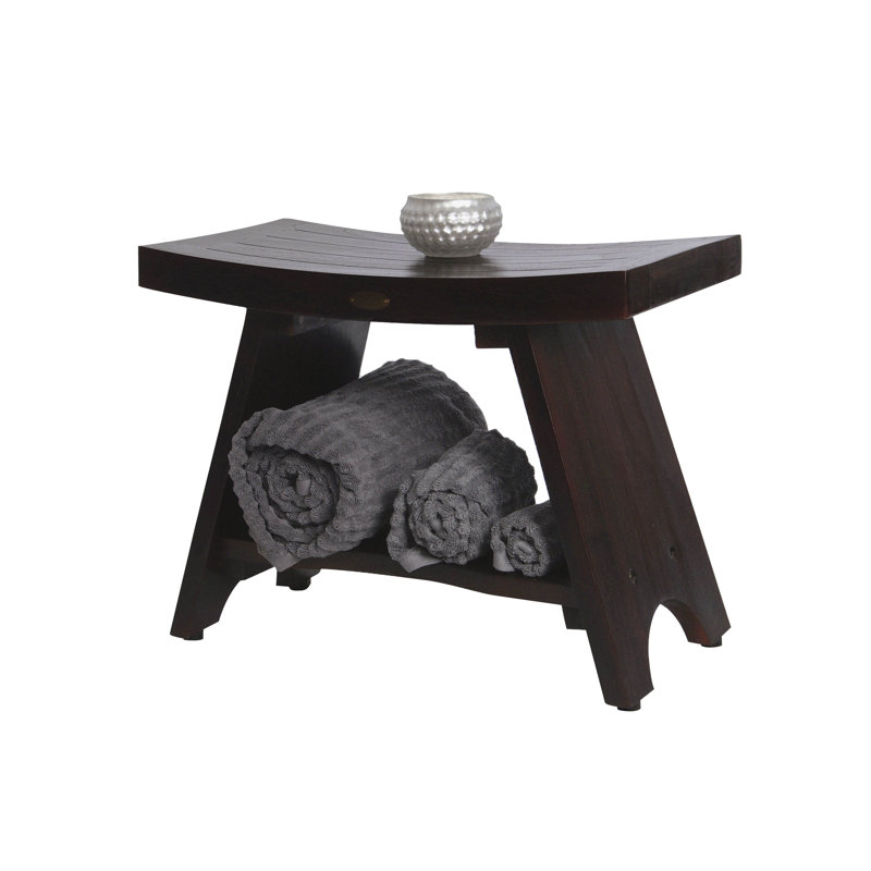 Serenity 24'' W Teak Shower Bench