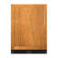 XO 24 inch Solid Panel Overlay 46 Bottle Dual-Zone Built-in Wine Refrigerator-1826454127