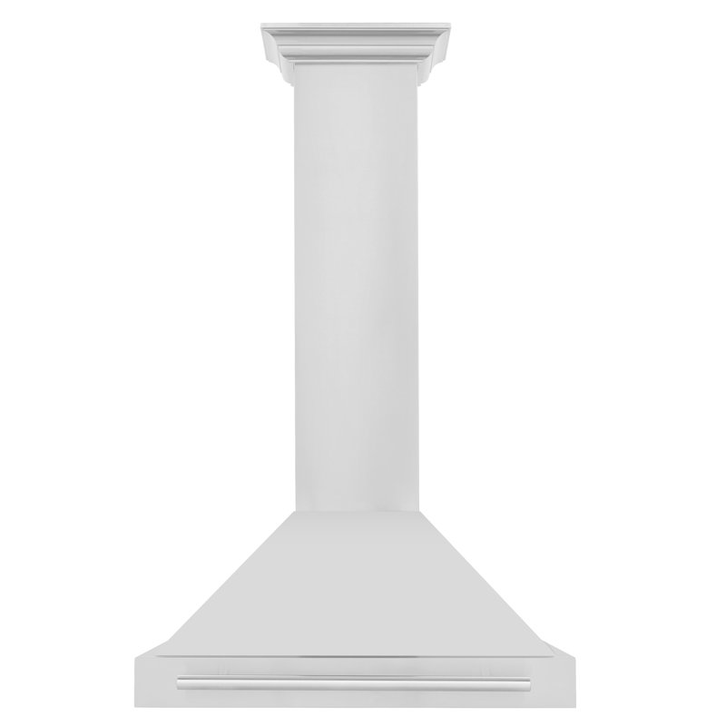 30" 400 CFM Ducted Wall Mounted Range Hood, Stainless Steel