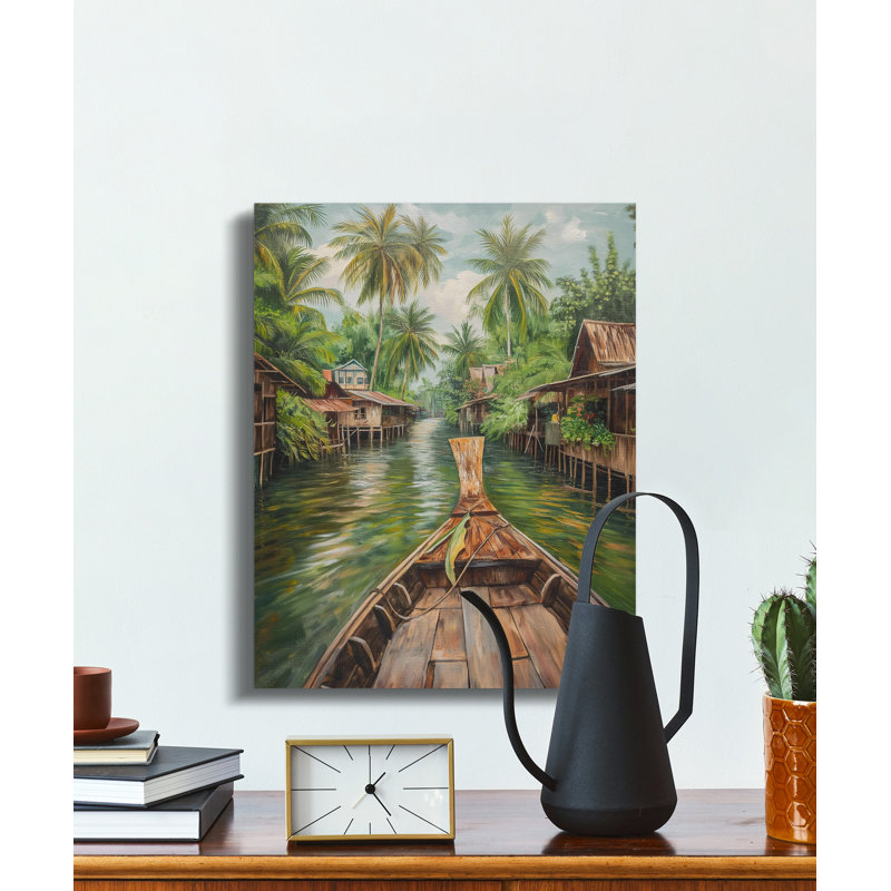 1 Piece Wrapped Canvas Wall Art Set, 25.4 cm H x 20.32 cm W