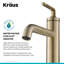 Ramus Single Handle Vessel Sink Bathroom Faucet with Drain Assembly-50612614