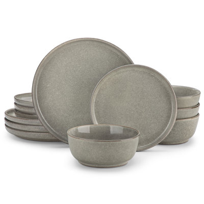 Piece Stoneware Dinnerware Set - Service for 4