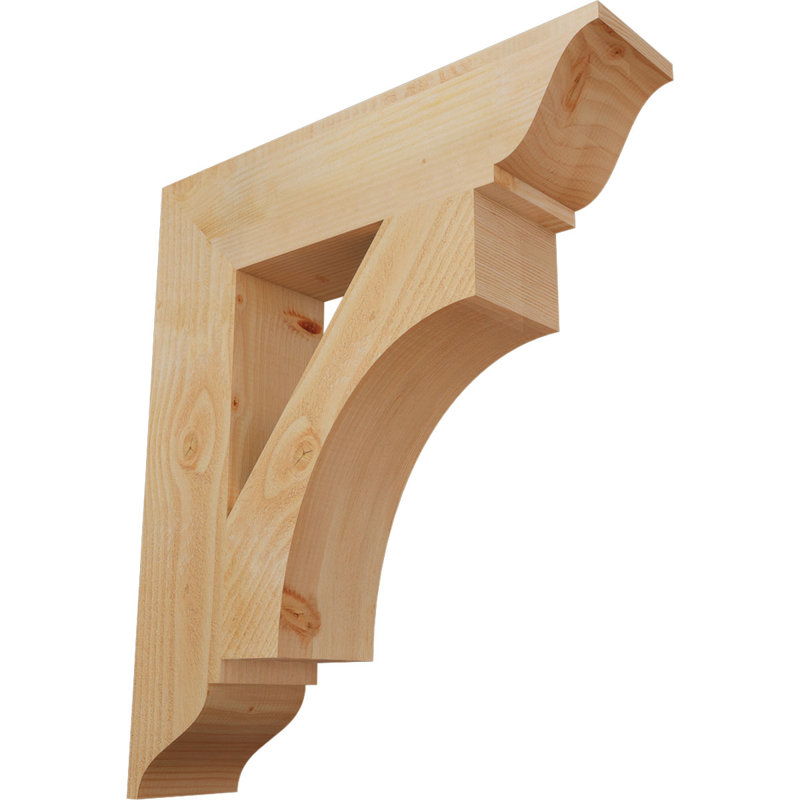 Support traditionnel Westlake, H 30 po x l 6 po x P 26 po, Douglas, Rugueux