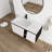 Kemberly 39.94'' Single Bathroom Vanity with Ceramic Top
