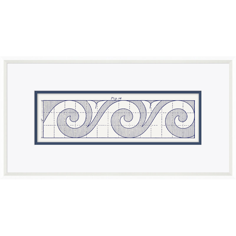 White Figure 14 Framed