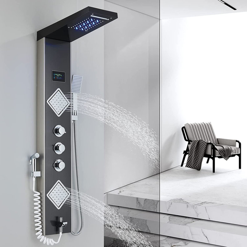 Henley Shower Tower Panel