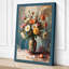 Faded Florals Boho - Wrapped Canvas-1636675856-1636675867