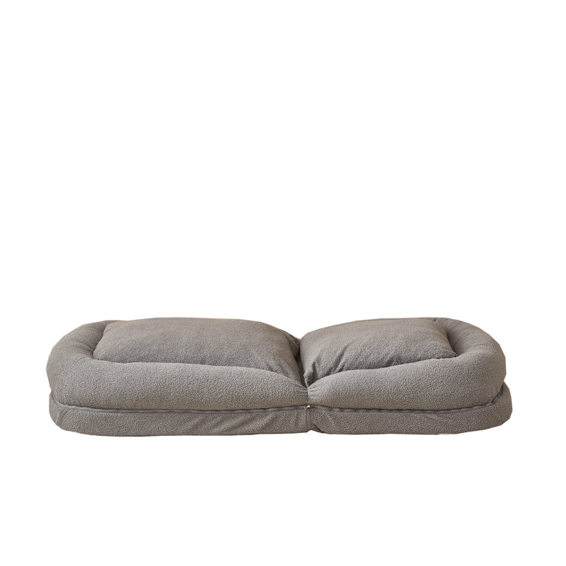 Triple Fold Down Sofa Bed, Gray