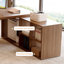 Bureaux en bois massif en L noyer-107526698-107526694