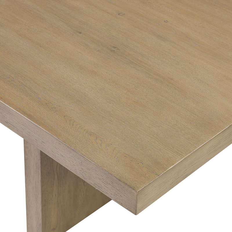 Matthes Dining Table, Rustic Gray