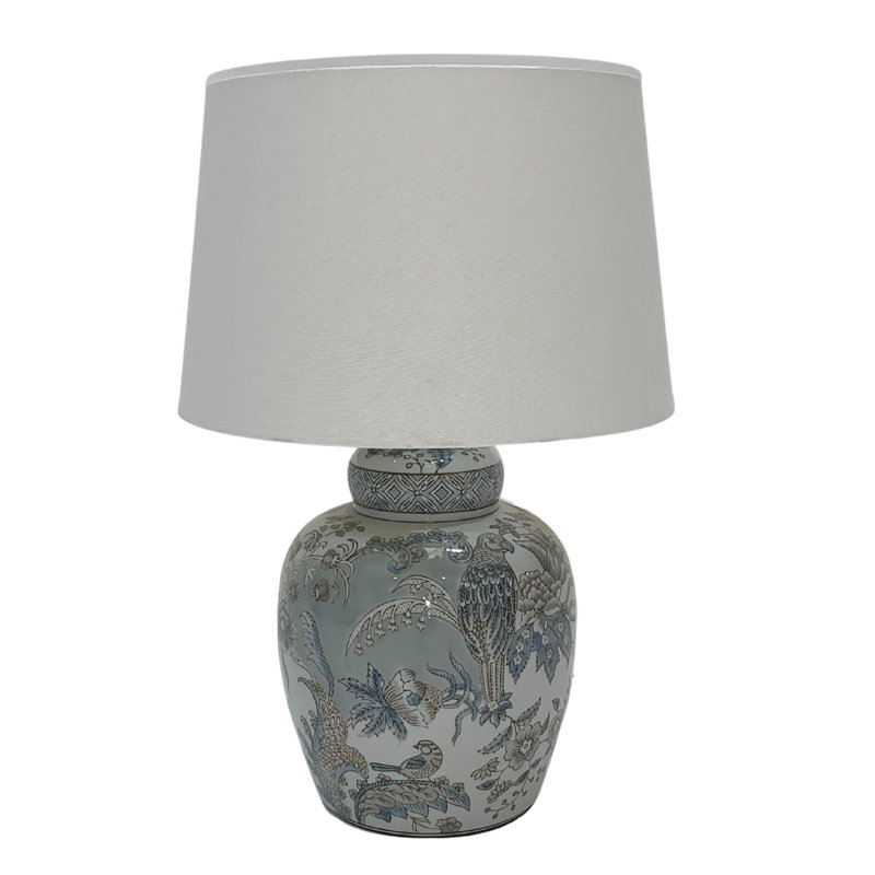 Ceramic Table Lamp, 48.5"H x 33"W x 33"D
