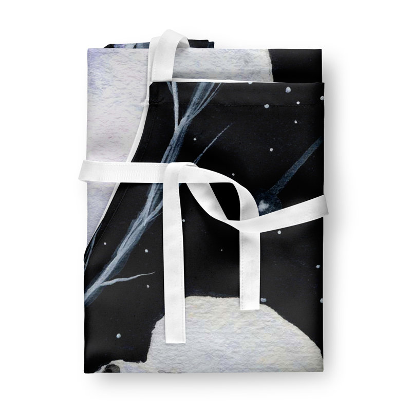 Tablier de bichon frisé starry night bichon