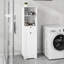 One-Drawer Tilt-Out Laundry Sorter Cabinet