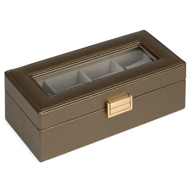 Plastic Watch Box + Drawers