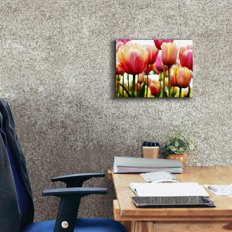 "Tulipes" par PhotoINC Studio, H 12 po x l 16 po x P 0,75 po