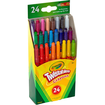 Mini crayons de couleur (24 paquet)
