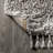 Cantera Shag Plush Tassel Moroccan Tribal Geometric Trellis Gray/Cream Rug-1832235345
