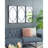 32'' Rectangular Wall Mirrors With Frame, Home Decor For Living Room Bedroom Entryway