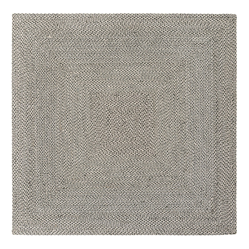 Tweed Braided Jute Rug, Square 7'10"