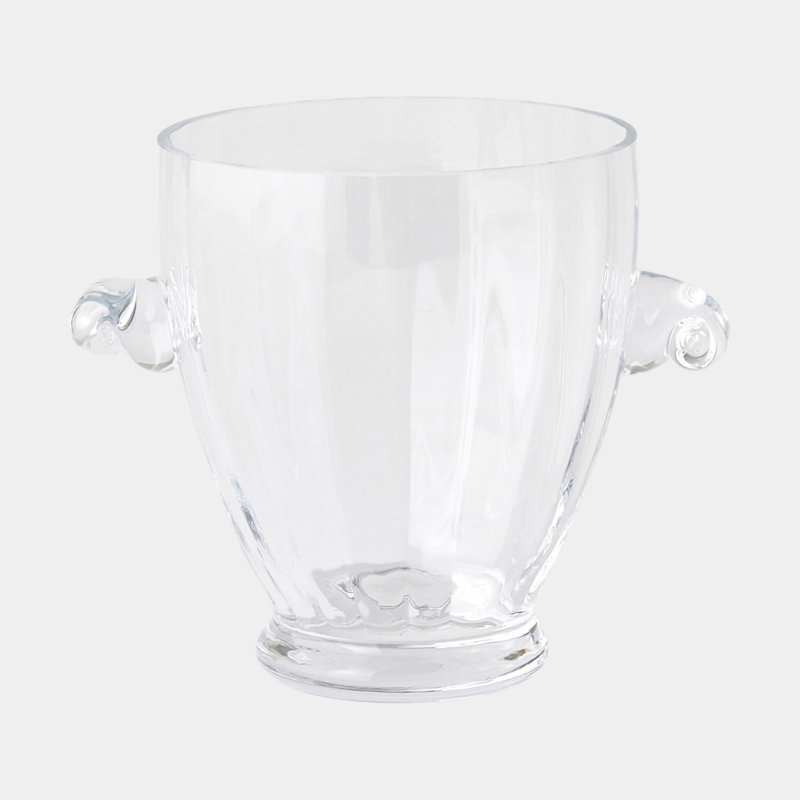 Rolled Handle Ice Bucket-Sm, 7"H x 6"W x 6"