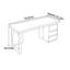 Retro and minimalist office desk-1079429543