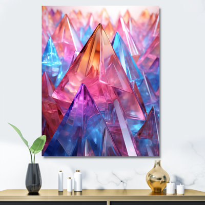 Pendular Prism Abstract Geometric 3 - Art mural géométrique