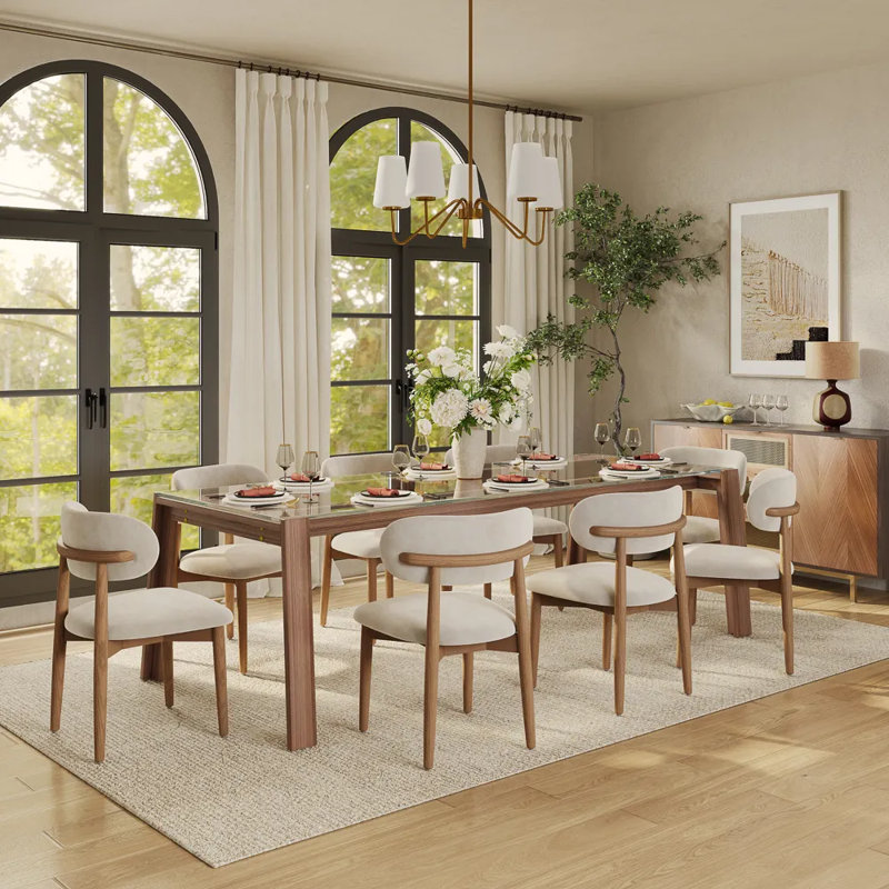 94" Large Rectangular Dining Table