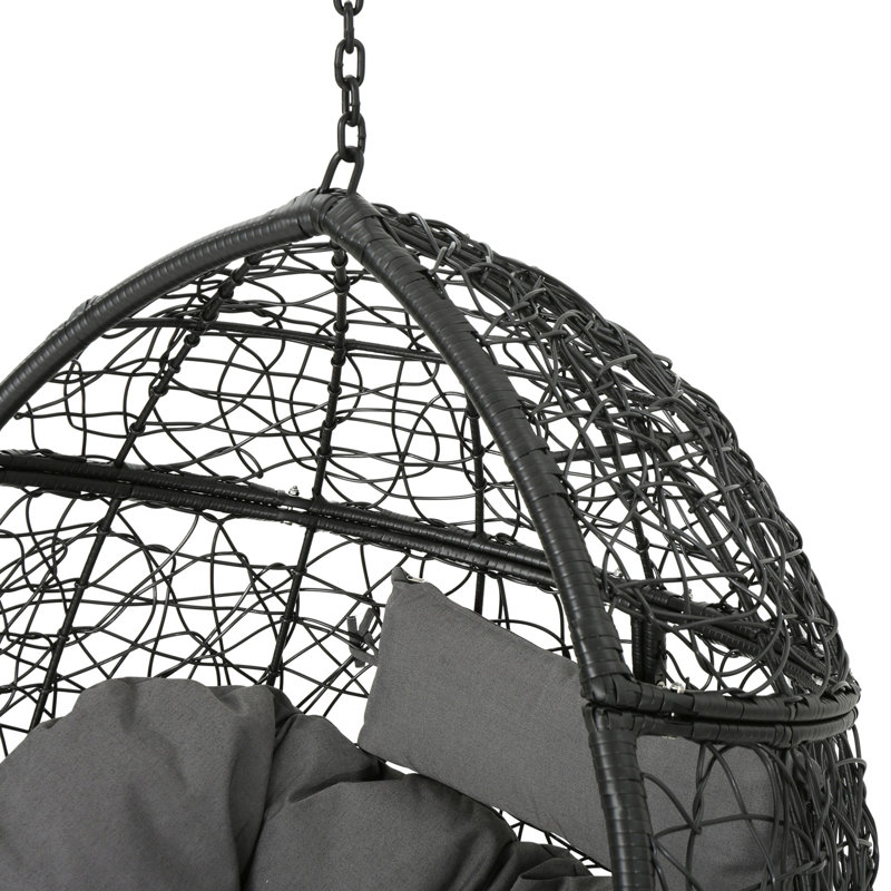 KYLIE HANGING BASKET- GREY (Only Basket ,NOT Include A Hanging Stand)